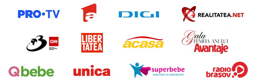 Ditta Depner în presă: PRO TV, Antena, Digi, Realitatea, Libertatea, Qbebe, Unica și alte publicații